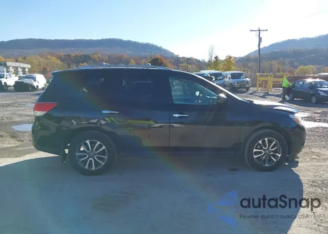 2016 Nissan Pathfinder S from USA, damaged, VIN 5N1AR2MM0GC664838